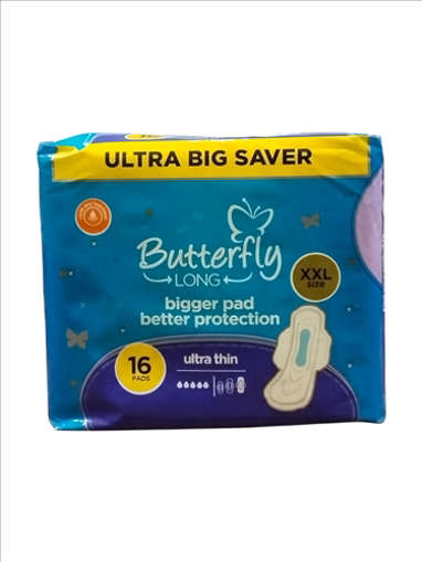 Picture of Butterfly Sanitry Napkins Xxl 16s